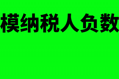 小规模纳税人负数发票怎么填申报表(小规模纳税人负数申报)