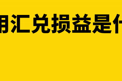 财务费用汇兑损益怎么做凭证?(财务费用汇兑损益是什么意思)