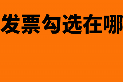 进项税发票勾选流程是什么?(进项税发票勾选在哪里操作)