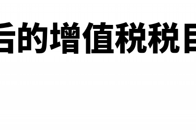 营改增最新税目税率表都有哪些内容?(营改增后的增值税税目税率表)