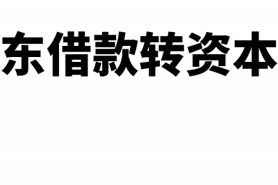 股东借款转资本公积如何核实？(股东借款转资本金)