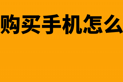 公司法人购手机如何做会计分录?(法人购买手机怎么入账)