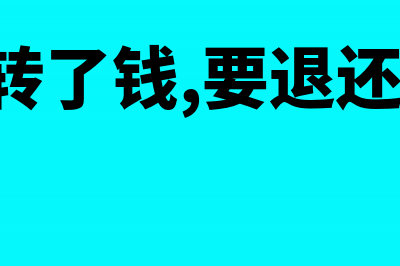 单位转账转多了退回账务处理是怎样的？(单位多转了钱,要退还,怎么写)